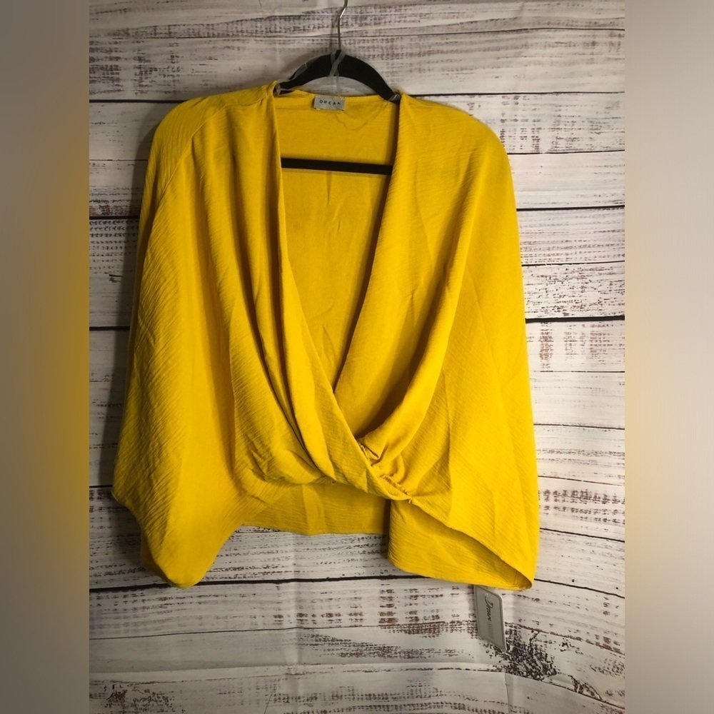 DREAM Yellow Blouse - Picture 3 of 14